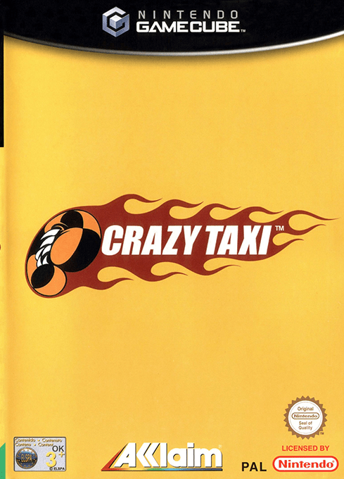 Crazy Taxi — box-2D (EU)
