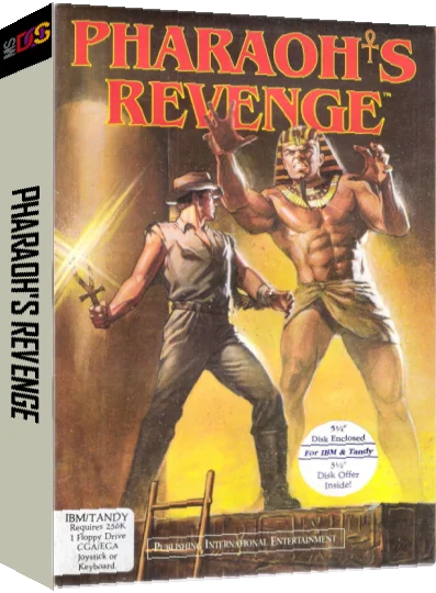 Pharaoh's Revenge — box-3D (US)