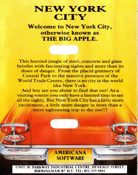 New York City — box-2D-back (EU)