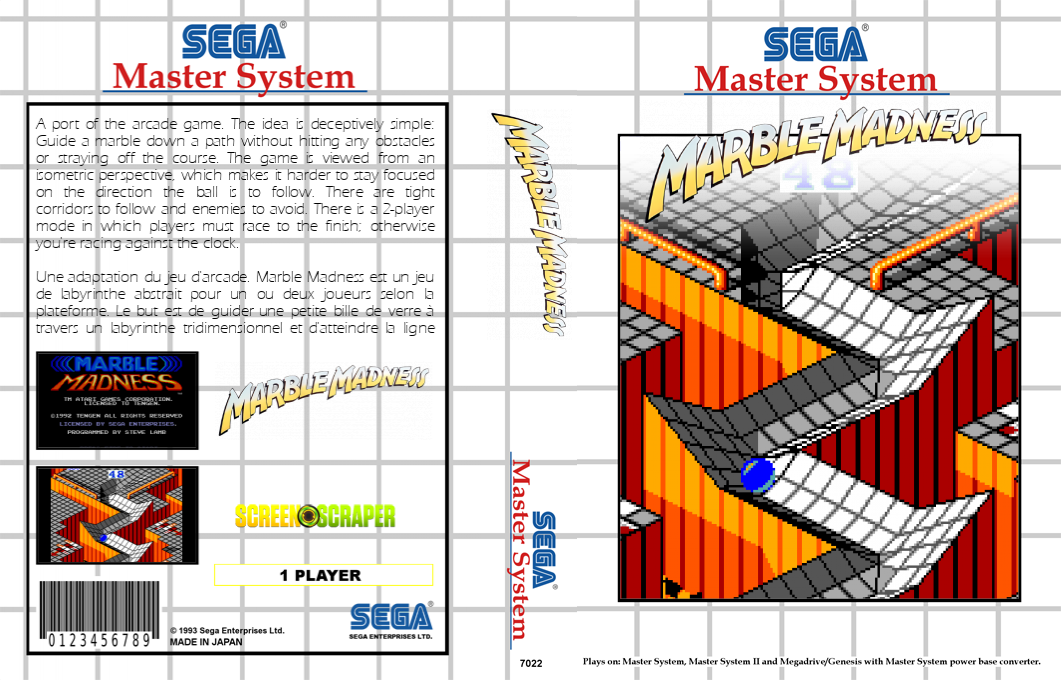 Marble Madness — box-texture (SS)