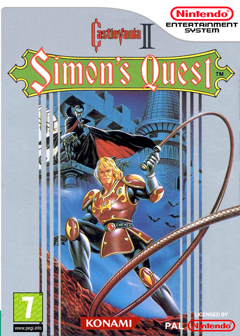 Castlevania 2 - Simon's Quest — box-2D (EU)