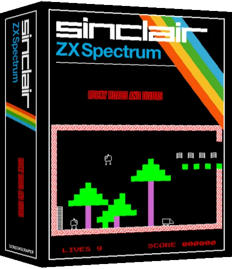 Rocky Roads and Divots — box-3D (SS)