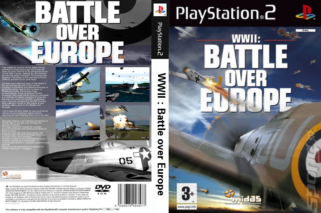 Wwii - Battle Over Europe — box-texture (EU)