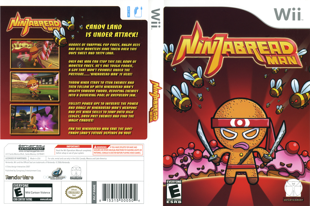 Ninjabread Man — box-texture (US)