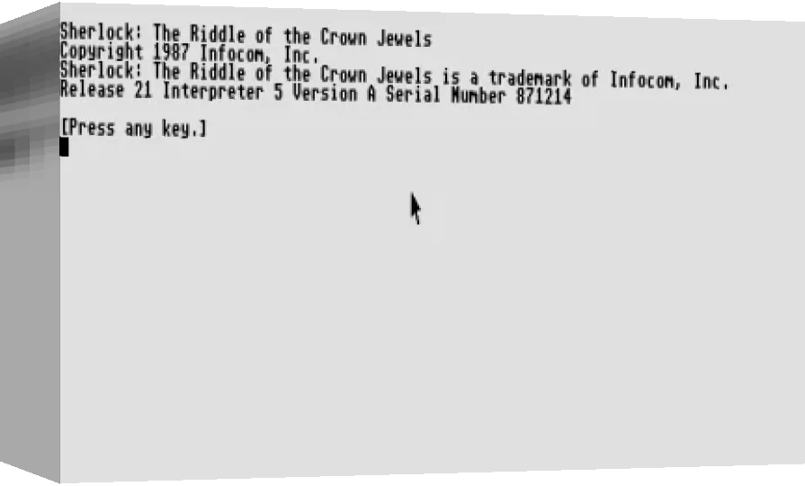 Sherlock - The Riddle of the Crown Jewels — box-3D (WOR)