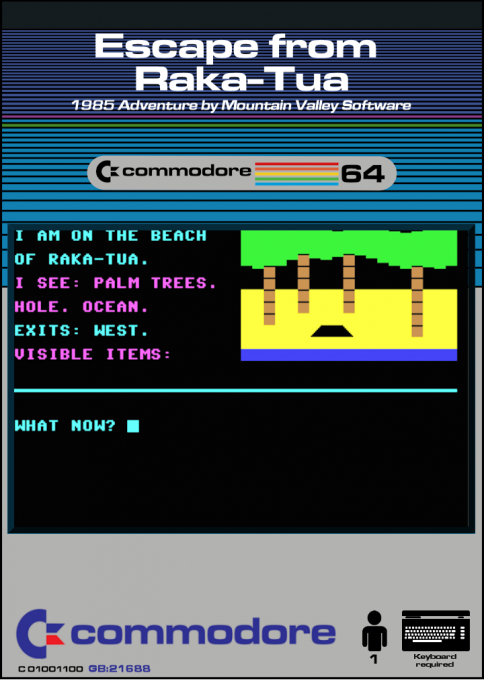 Escape from Raka-Tua box art