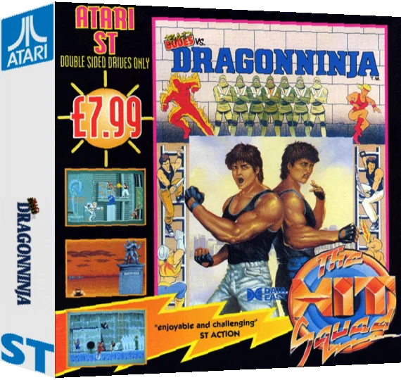 Bad Dudes vs. Dragon Ninja — box-3D (EU)