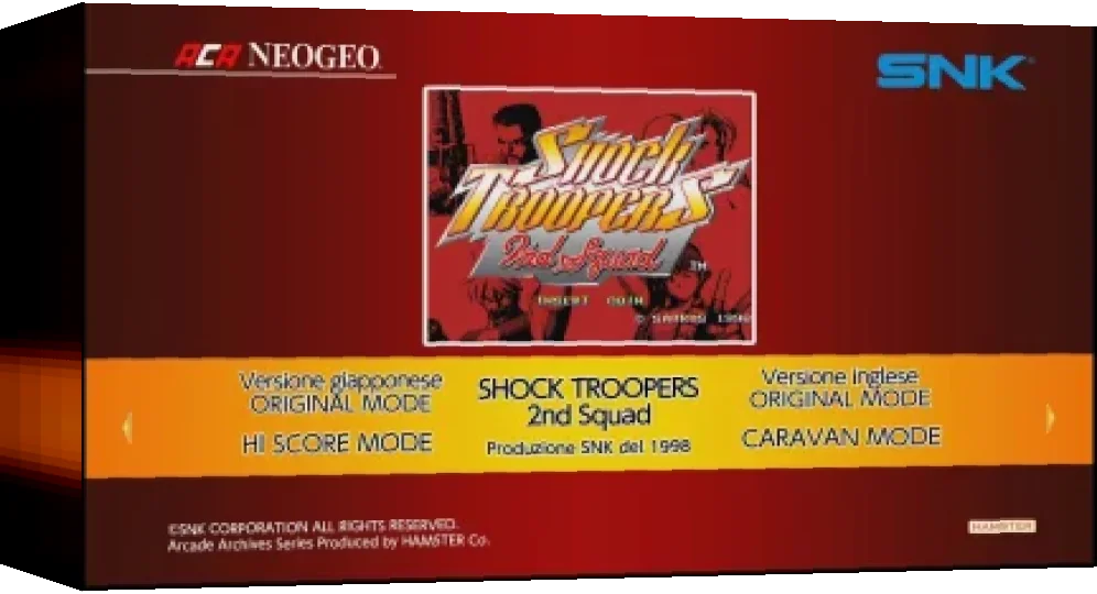 Aca Neogeo Shock Troopers — box-3D (WOR)