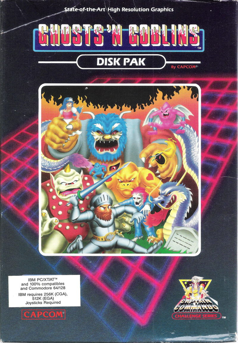 Ghosts 'n Goblins box art
