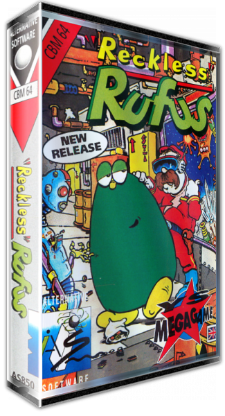 Reckless Rufus — box-3D (EU)