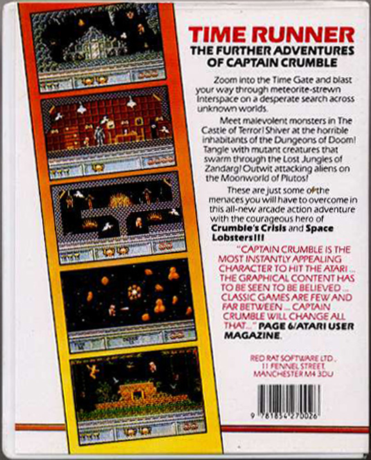 Time Runner — box-2D-back (EU)