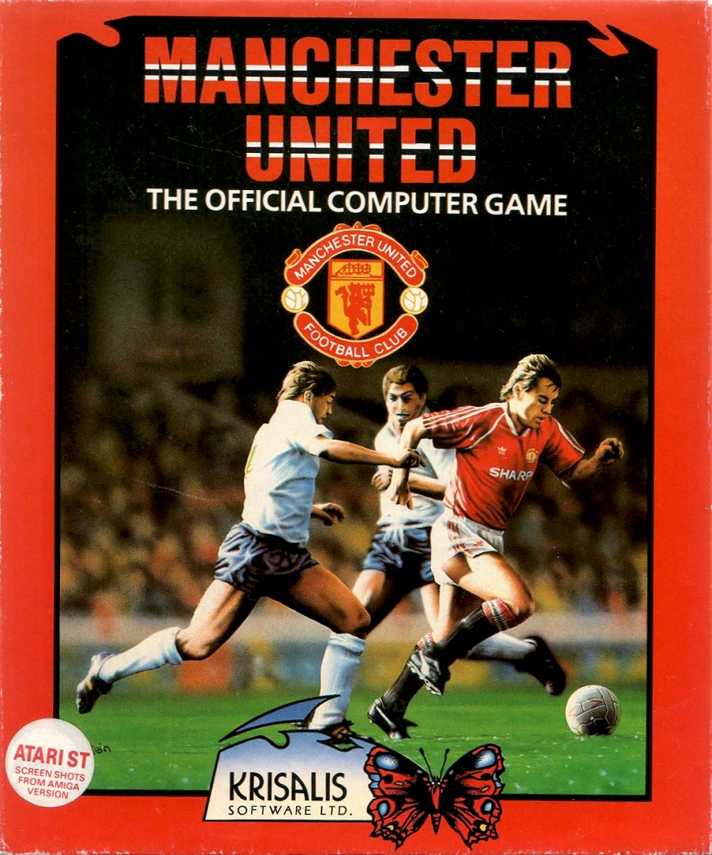 Manchester United - The Official Computer Game box art