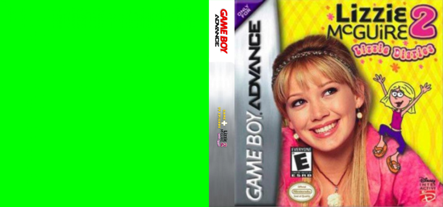 Disney's Game + Tv Episode - Lizzie Mcguire 2 - Lizzie Diaries — box-texture (EU)