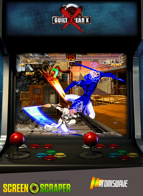 Guilty Gear X Ver. 1.5 — box-2D (SS)