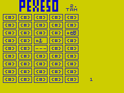 Pexeso — ss (WOR)