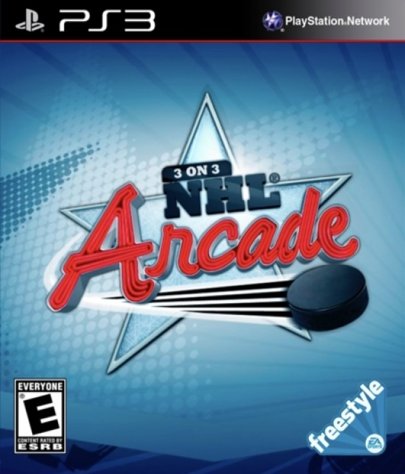 3 on 3 NHL Arcade box art