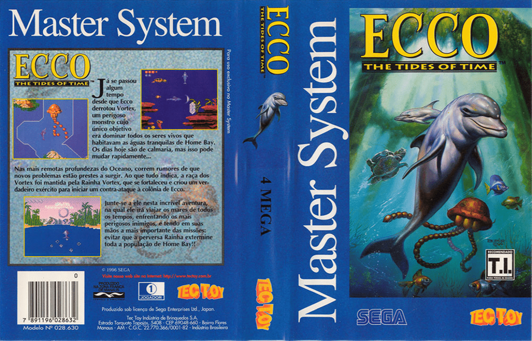 Ecco - The Tides of Time — box-texture (BR)