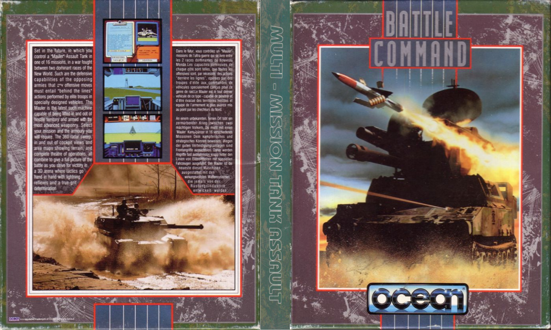 Battle Command — box-texture (EU)