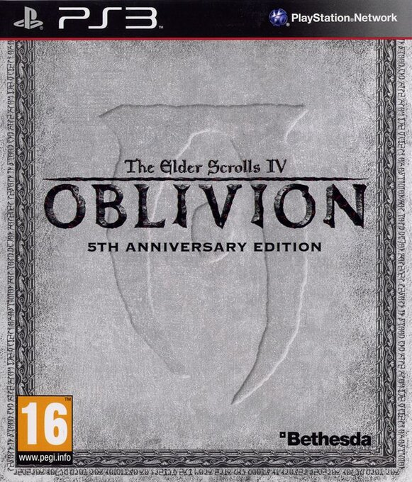 Elder Scrolls IV, The - Oblivion - 5th Anniversary Edition — box-2D (EU)