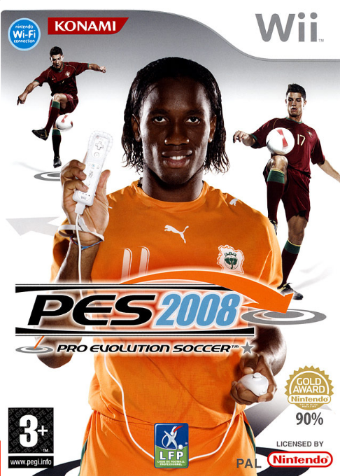 PES 2008 - Pro Evolution Soccer — box-2D (FR)