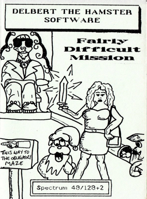 Fairly Difficult Mission box art