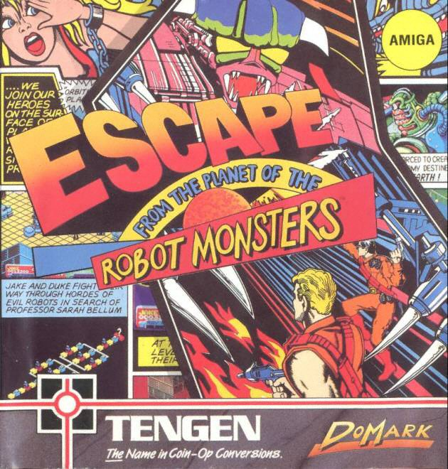Escape from the Planet of the Robot Monsters box art
