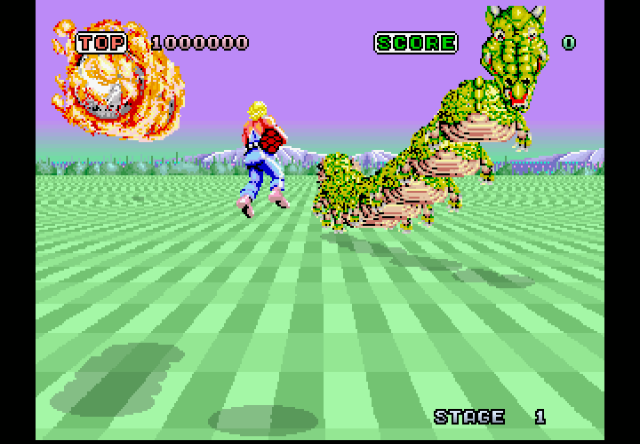Space Harrier — ss (US)
