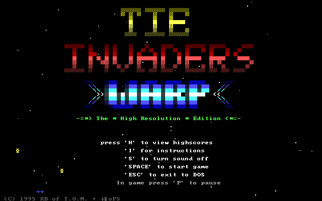 TIE Invaders box art