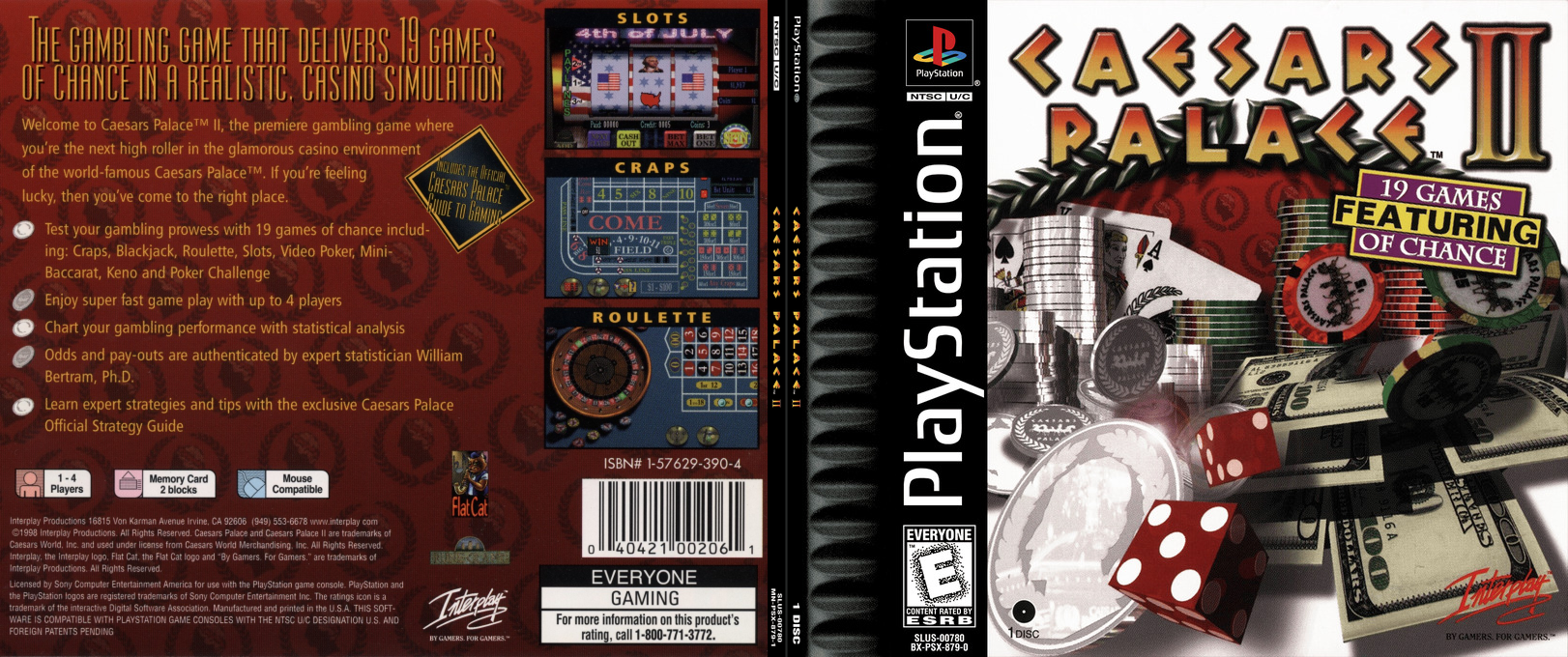 Caesars Palace 2 — box-texture (US)