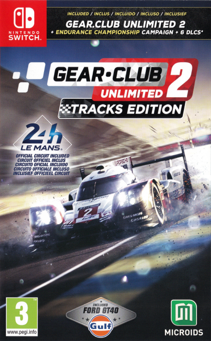 Gear.Club 2 Unlimited — box-2D (EU)