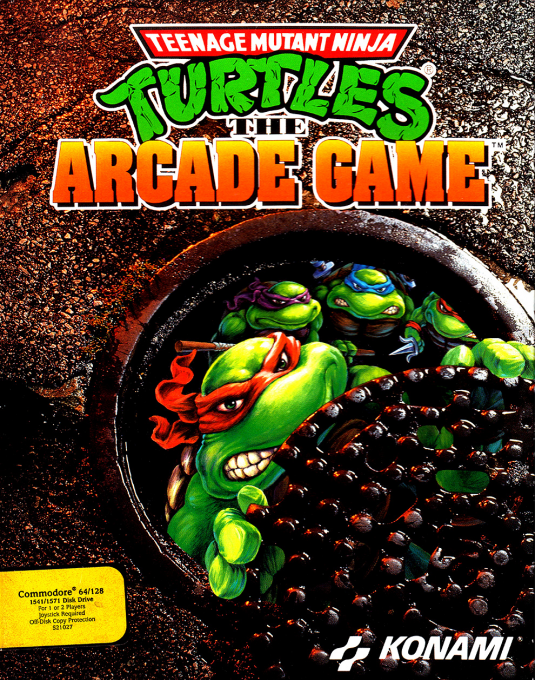 Teenage Mutant Hero Turtles - The Coin-op! box art