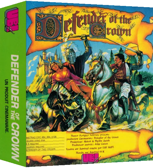 Defender Of The Crown — box-3D (FR)