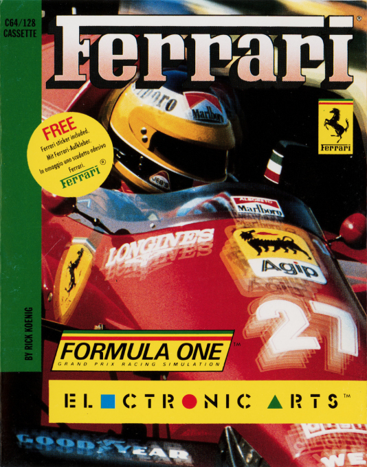 Ferrari Formula One box art