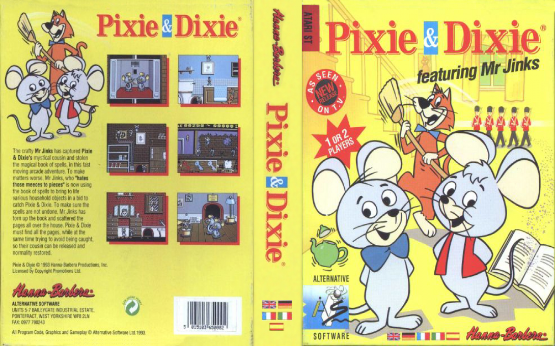 Pixie And Dixie — box-texture (EU)