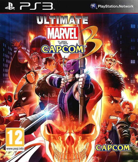 Ultimate Marvel vs. Capcom 3 — box-2D (EU)