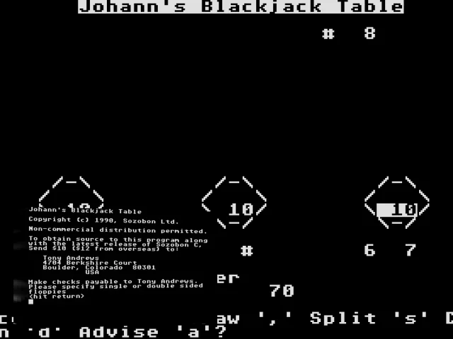 Johann's Blackjack Table — mixrbv2 (WOR)