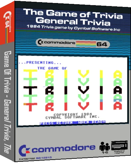 The Game of Trivia : General Trivia — box-3D (CUS)