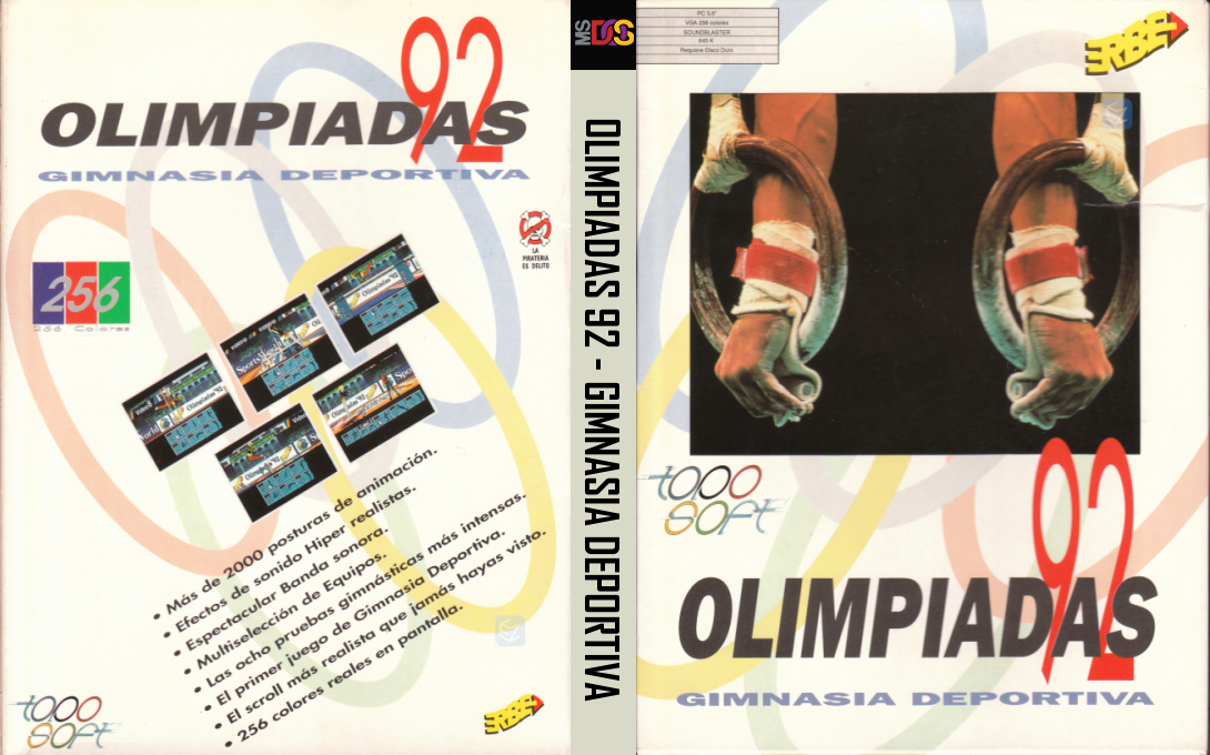 Olimpiadas 92 - Gimnasia Deportiva — box-texture (EU)