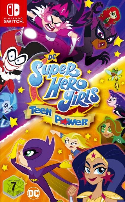 DC Super Hero Girls: Teen Power — box-2D (AE)