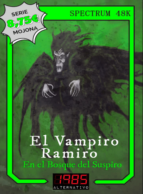 Vampiro Ramiro En El Bosque Del Suspiro, El box art