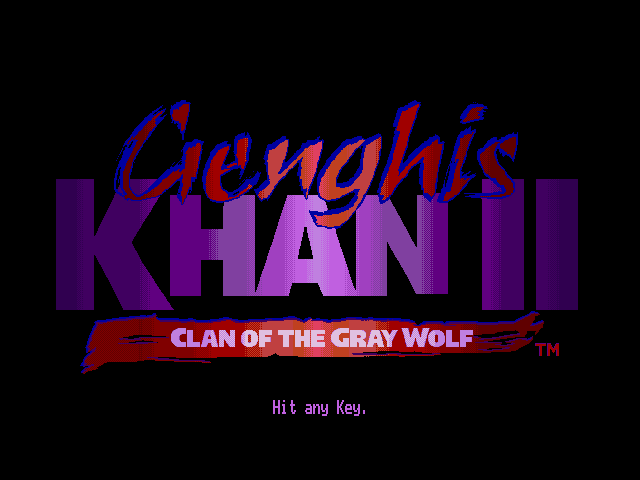 Genghis Khan 2 - Clan of the Grey Wolf — sstitle (US)