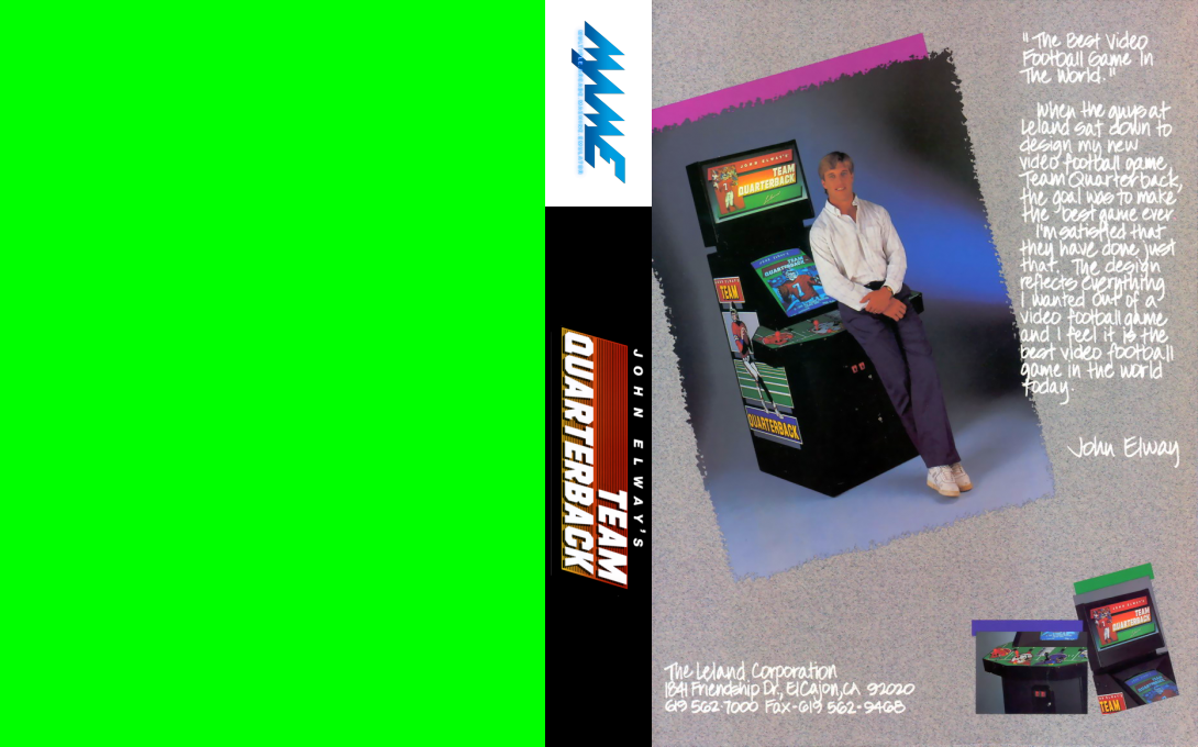 John Elway's Team Quarterback — box-texture (WOR)