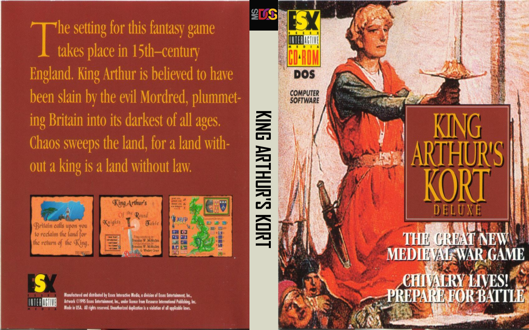 King Arthur's Kort — box-texture (US)
