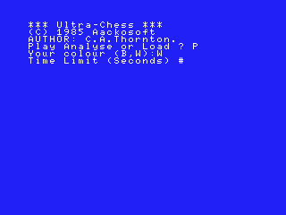 Ultra Chess — sstitle (EU)