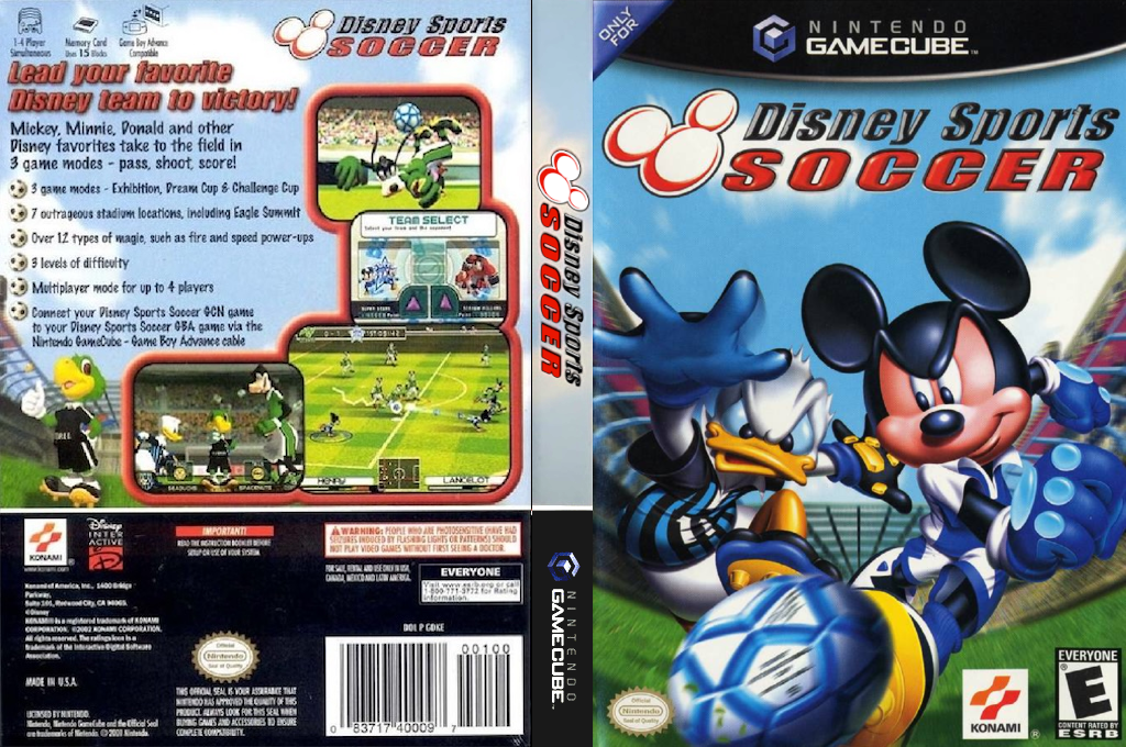 Disney Sports - Football — box-texture (US)