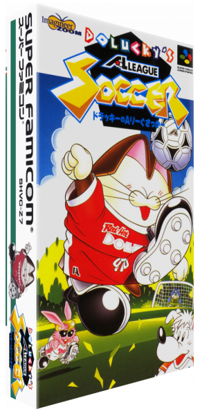 Dolucky No A.league Soccer — box-3D (JP)