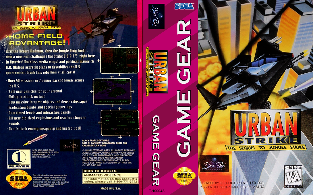 Urban Strike — box-texture (US)