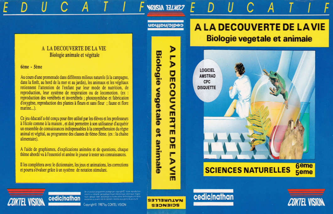 Découverte De La Vie, A La — box-texture (FR)