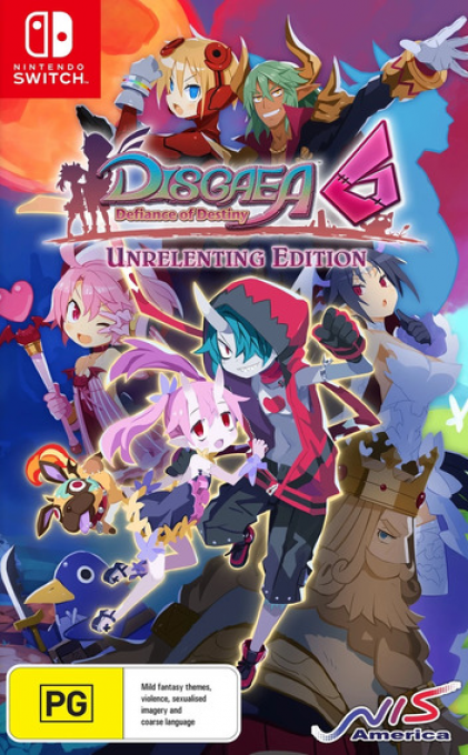Disgaea 6 - Defiance of Destiny — box-2D (AU)