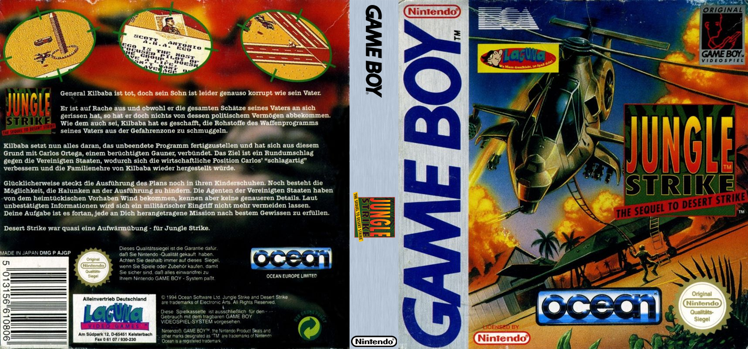 Jungle Strike — box-texture (DE)